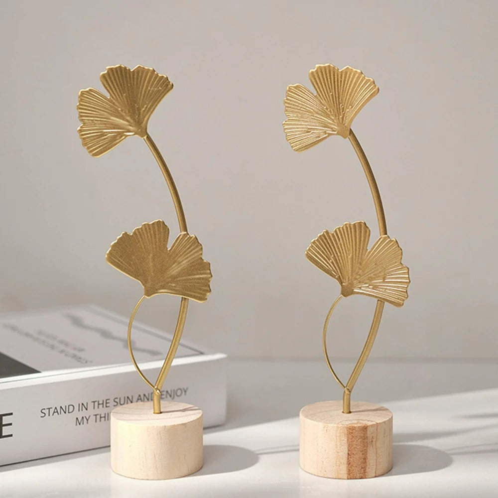 Gold Gingko Leaf Crafts