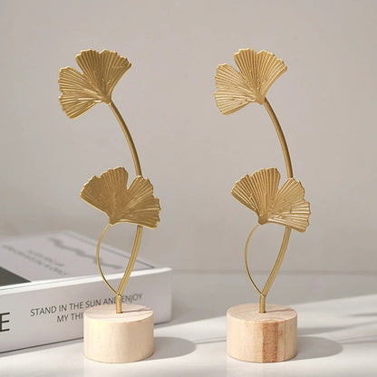 Gold Gingko Leaf Crafts