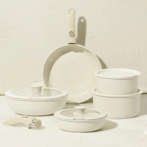 Removable Handle Kitchen Cookware Set