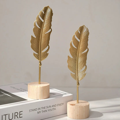 Gold Gingko Leaf Crafts