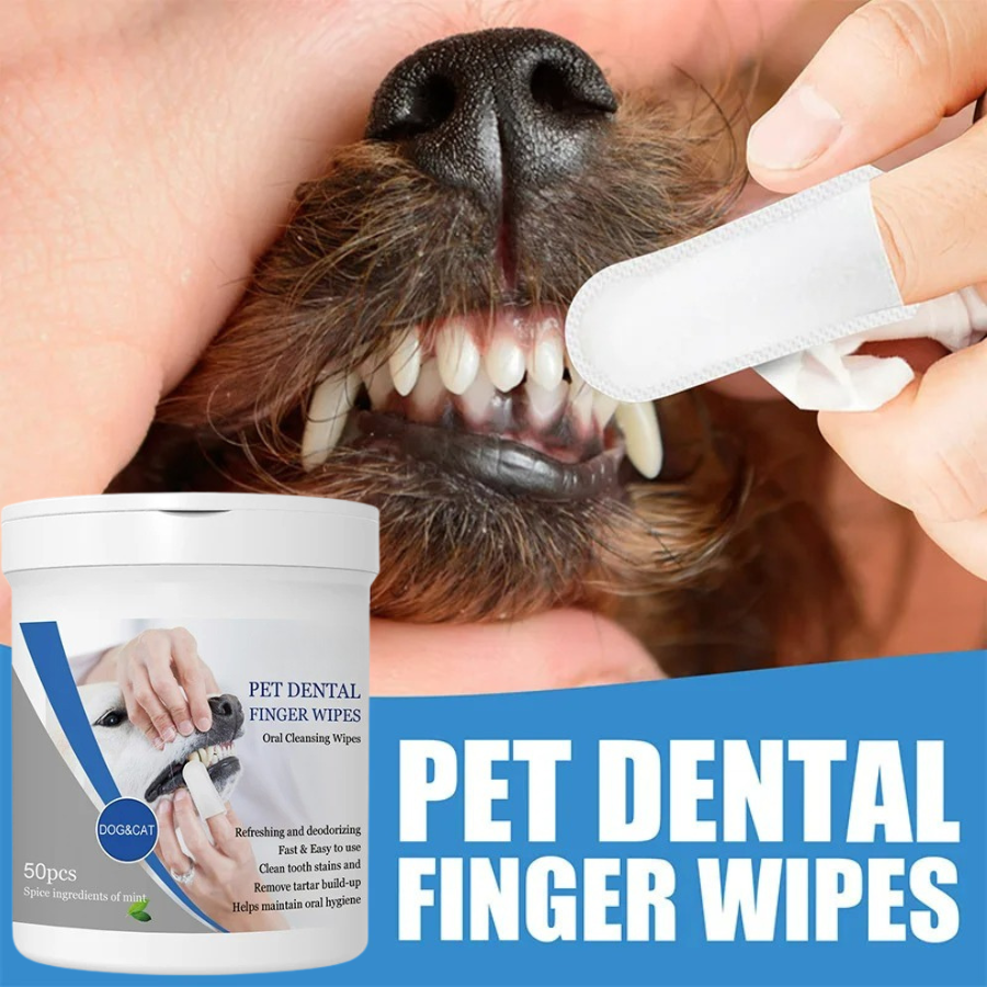 Pet Dental Cleaning Wipes