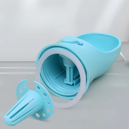 Portable Pet Water Bottle With Food Container