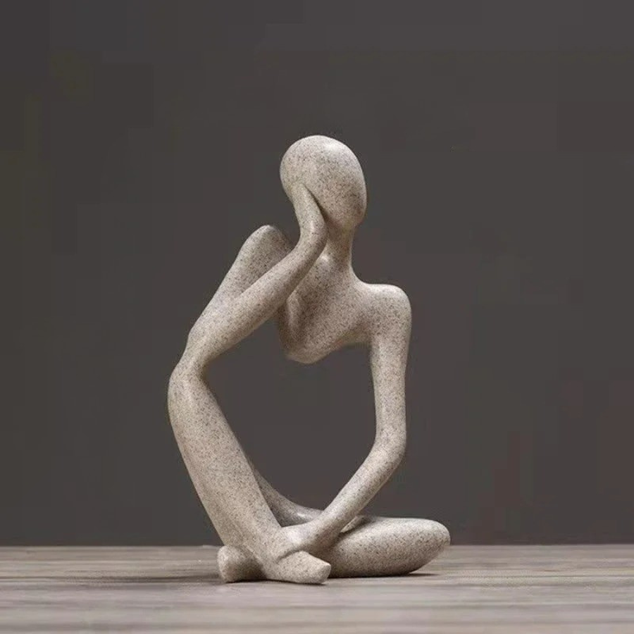 Nordic Abstract Thinker Figurine